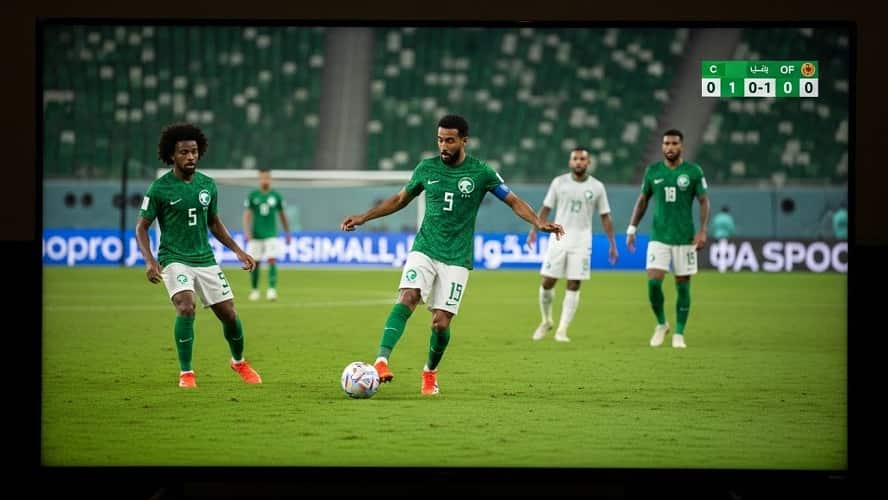 منتخب السعودية بث مباشر