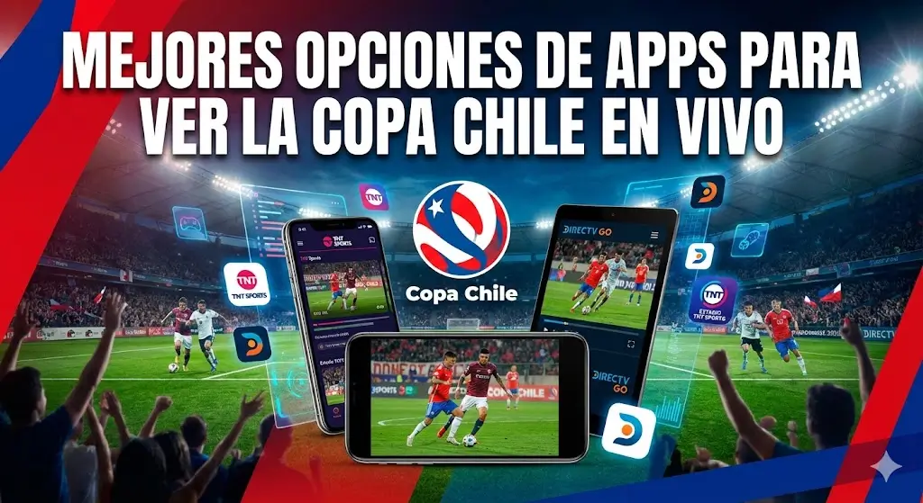 Mejores opciones de apps para ver la Copa Chile en vivo